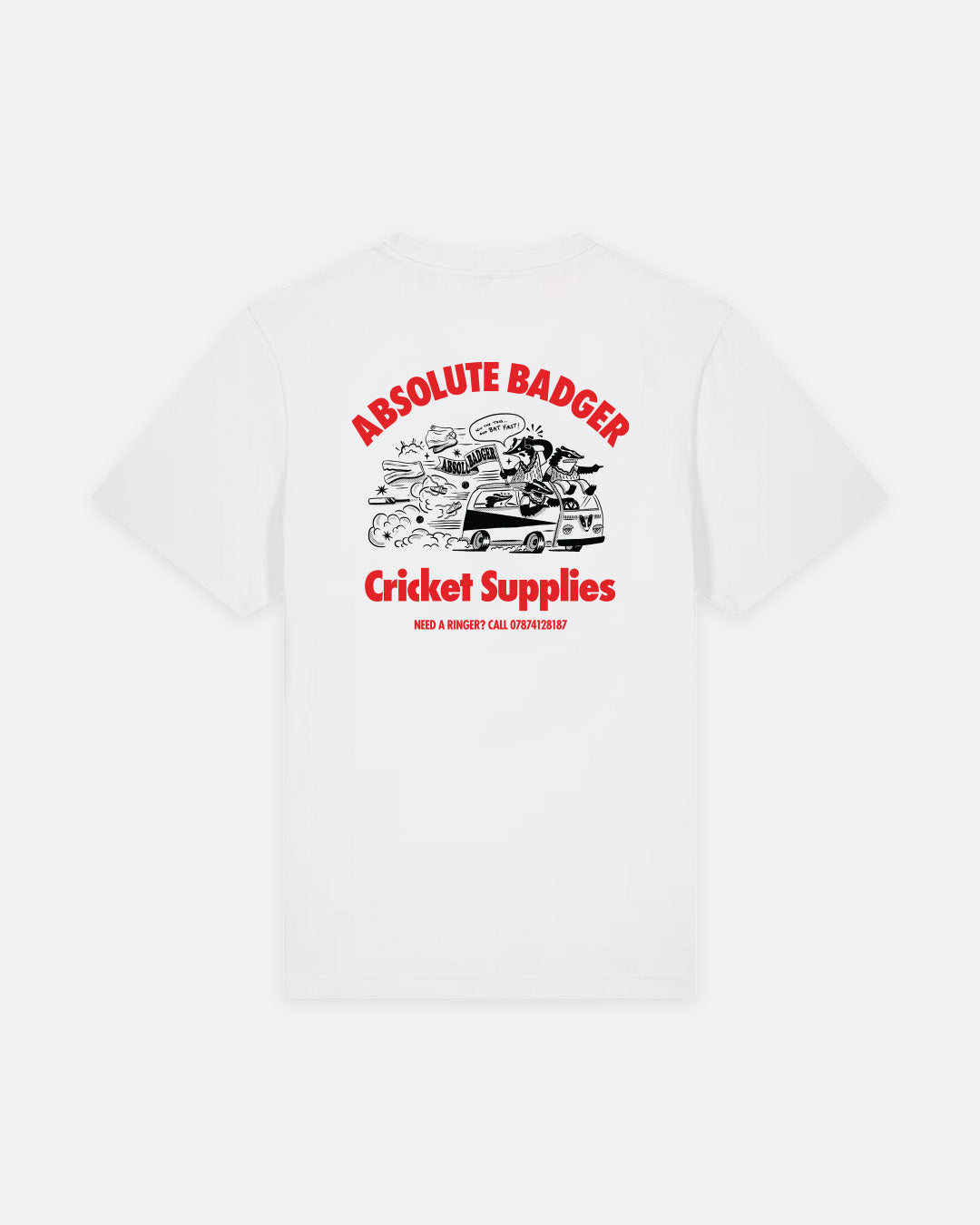 Bunch of Badgers Tee - White