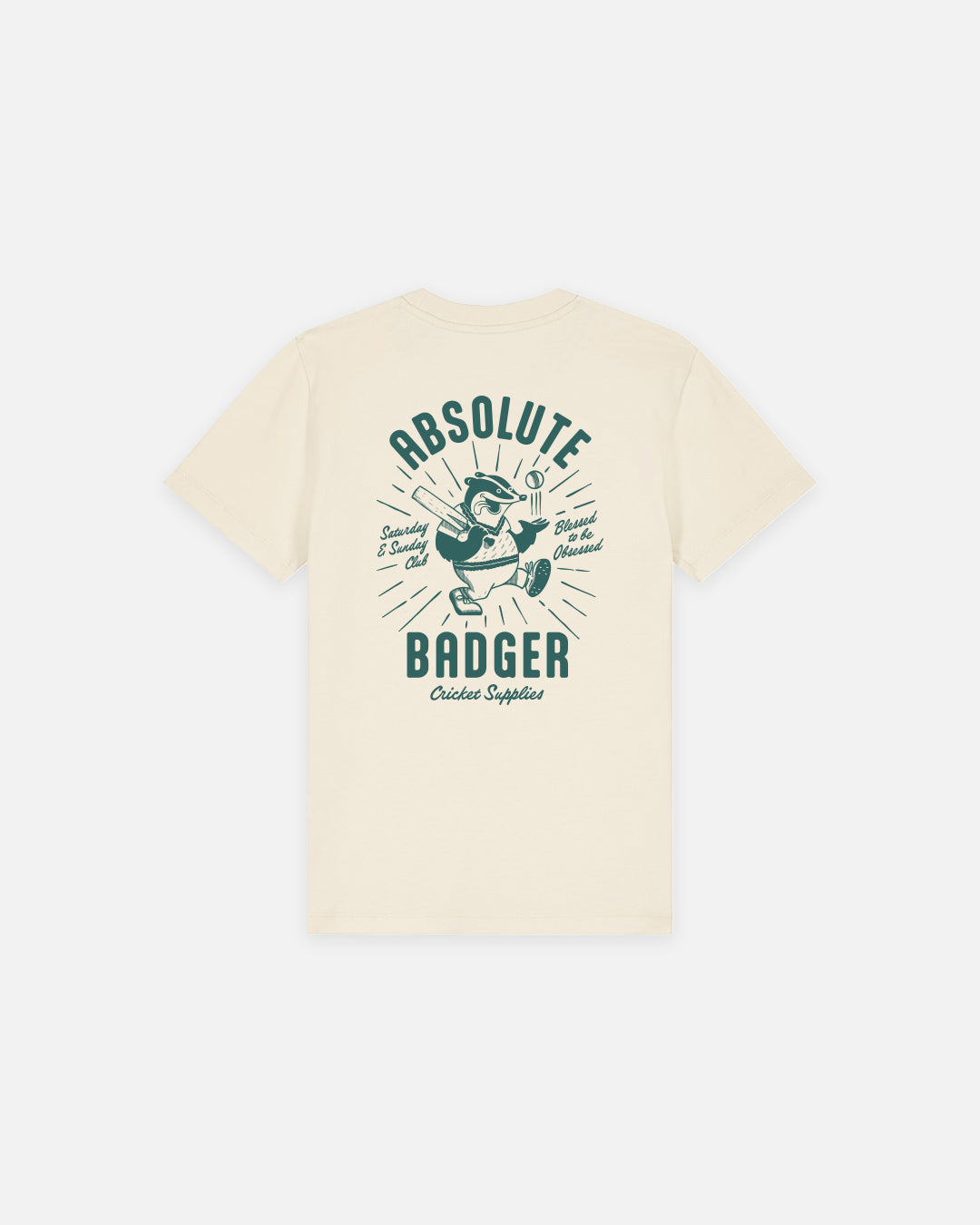 Junior Badger Tee - Cream
