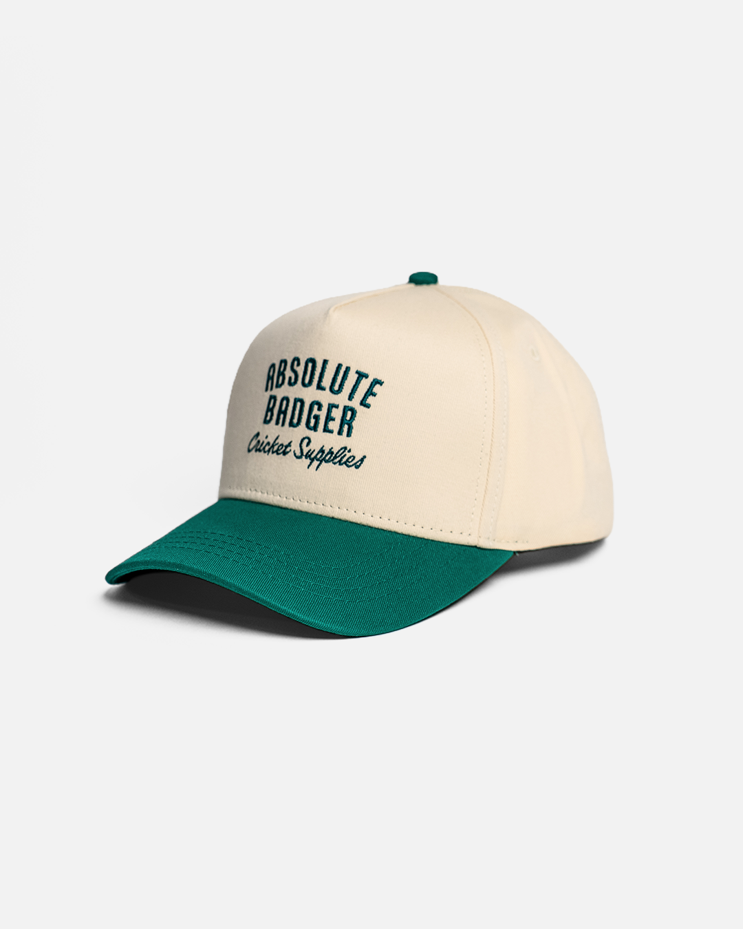 Cricket Supplies Cap - Cream & Green
