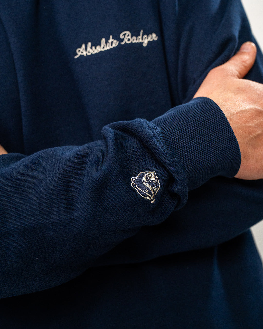 Script Sweatshirt - Navy