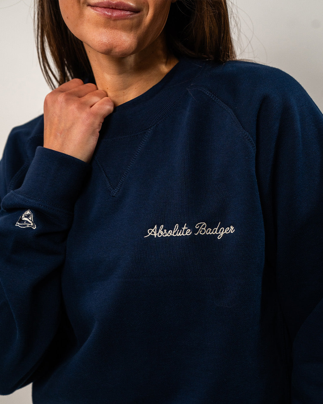 Script Sweatshirt - Navy