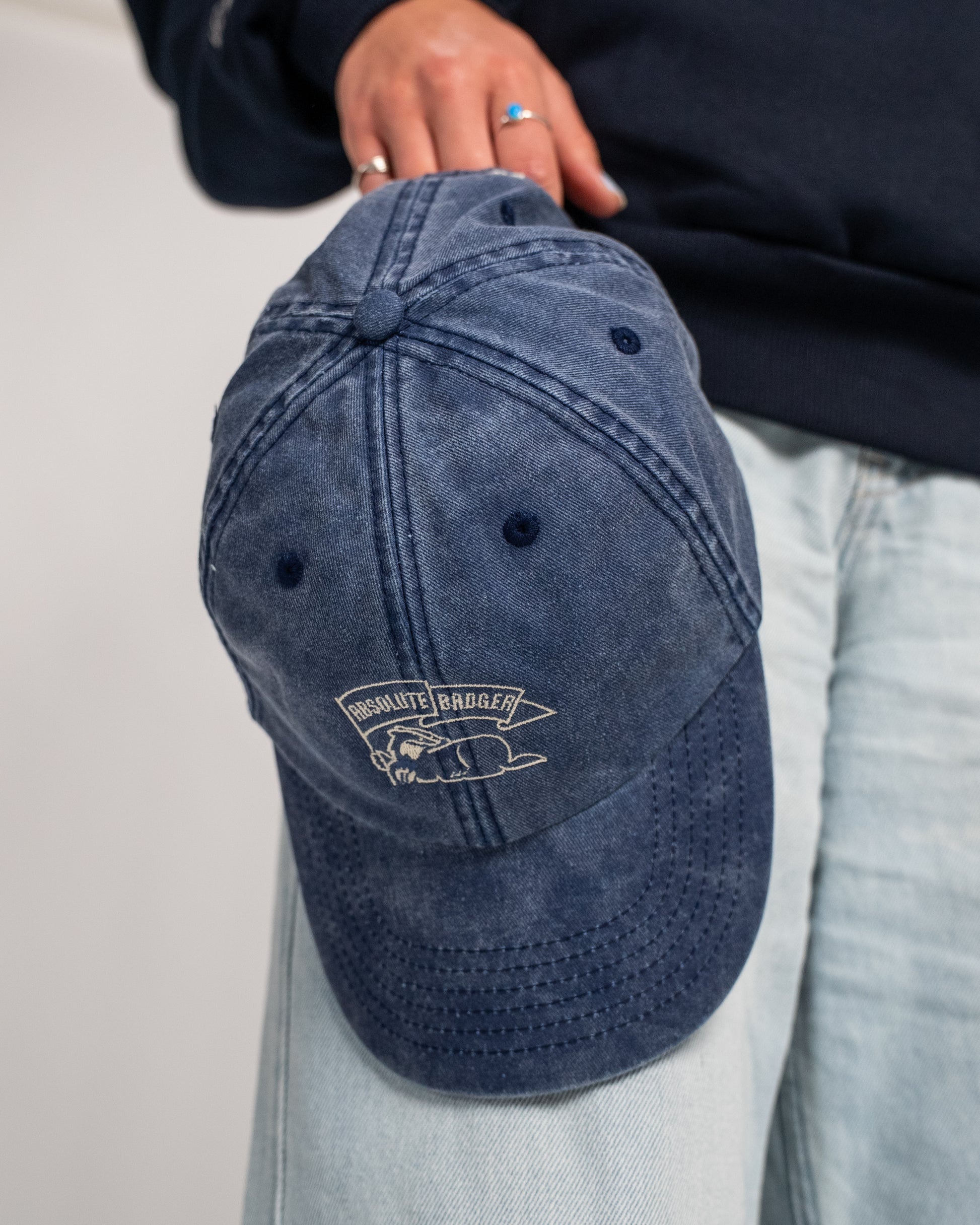 Absolute Badger Cap - Washed Blue