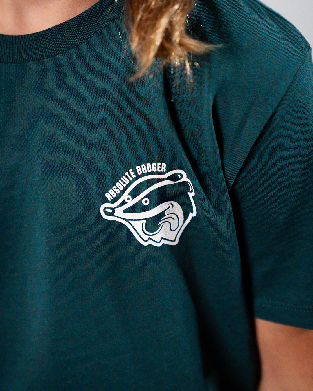 Junior Badger Tee - Green