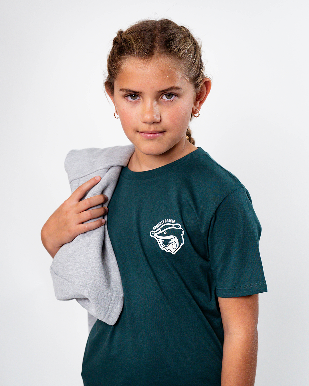 Junior Badger Tee - Green