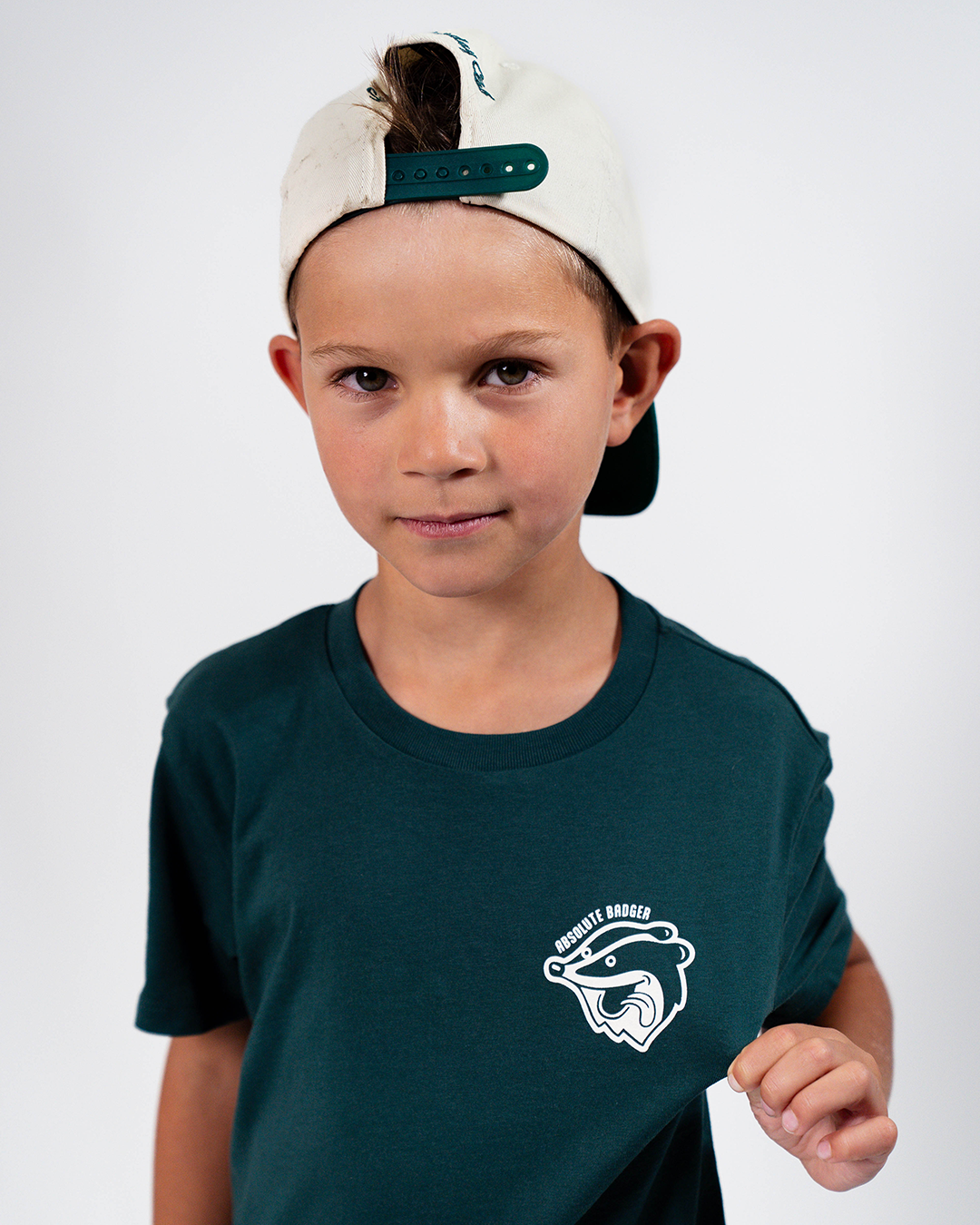 Junior Badger Tee - Green